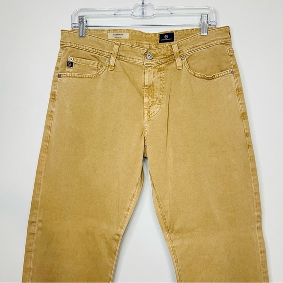 Adriano Goldschmied AG Khaki The Graduate Tailored Jeans 30W - Picture 4 of 7